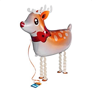 Sétáló lufi - rénszarvas