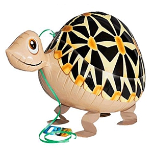 Sétáló lufi - teknős béka