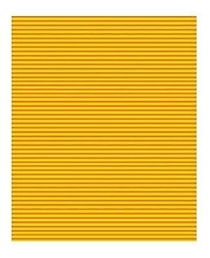 Metálfényű hullámpapír A/4 - arany