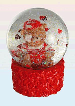 Polyresin hógömb (többféle)