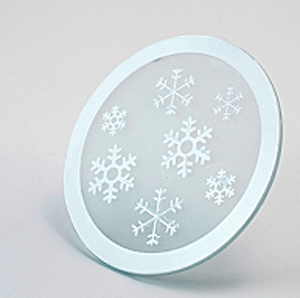 Üveg poháralátét 12 cm