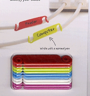 Bobino kábeljelölő, többszínű