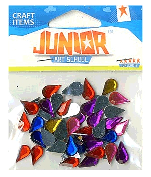 Junior hobbikellék - cirkónia cseppek