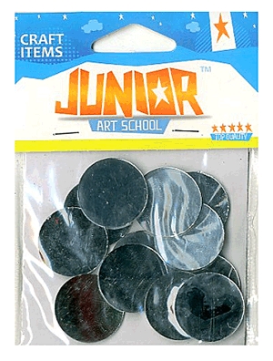 Junior hobbikellék - kör alakú tükörlapok