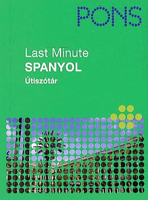 PONS Last Minute Útiszótár: Spanyol