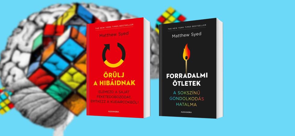 Előrendelhetővé váltak Matthew Syed üzleti könyvei!