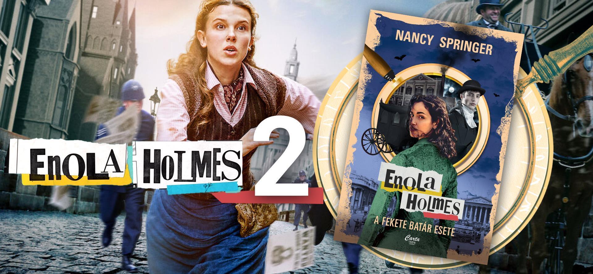 November 4-én érkezik az Enola Holmes 2. a Netflixre…