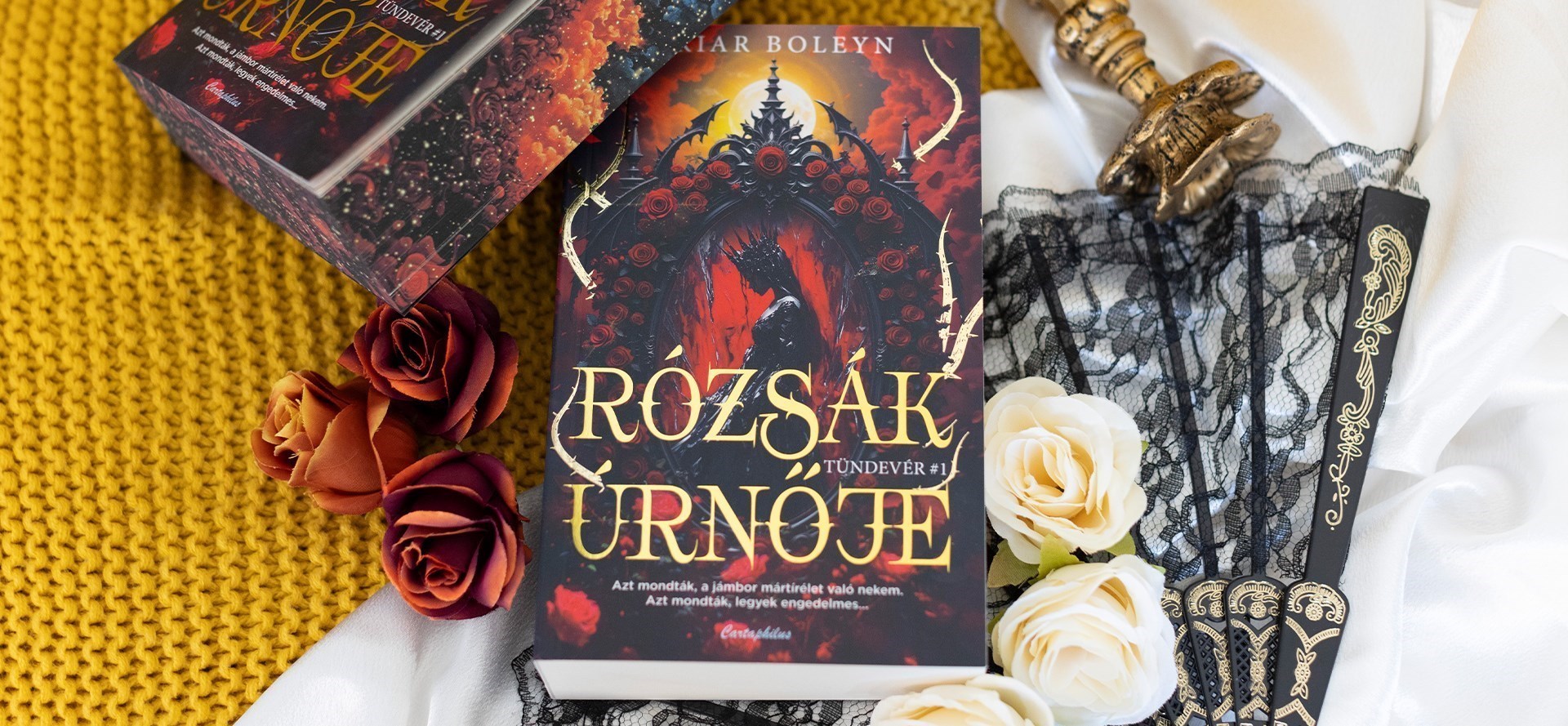 Erő, varázslat és lassan fellobbanó szerelem – Briar Boleyn új fantasyje garantáltan magával ragad.