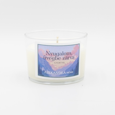 Nyugalom, üvegbe zárva