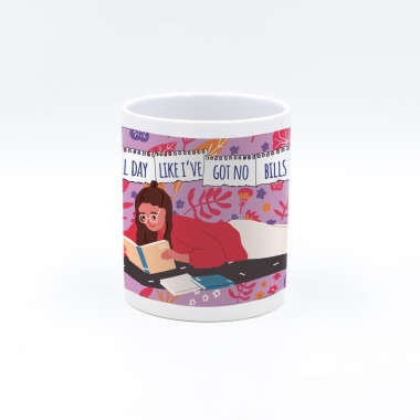 Reading all Day like i"ve got no bills to pay