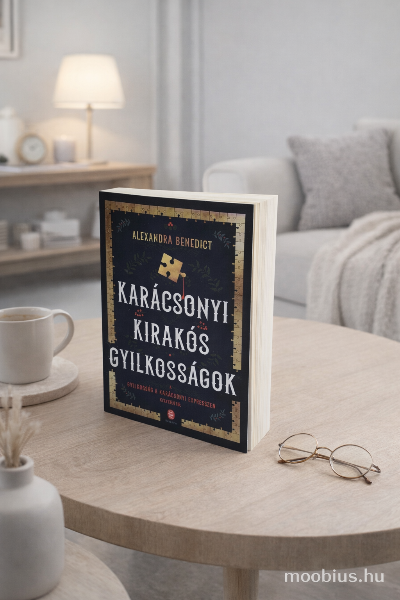 Alexandra Benedict-től a Karácsonyi kirakós gyilkosságok számomra egyértelműen 2025. év egyik legnagyobb krimi meglepetése volt.