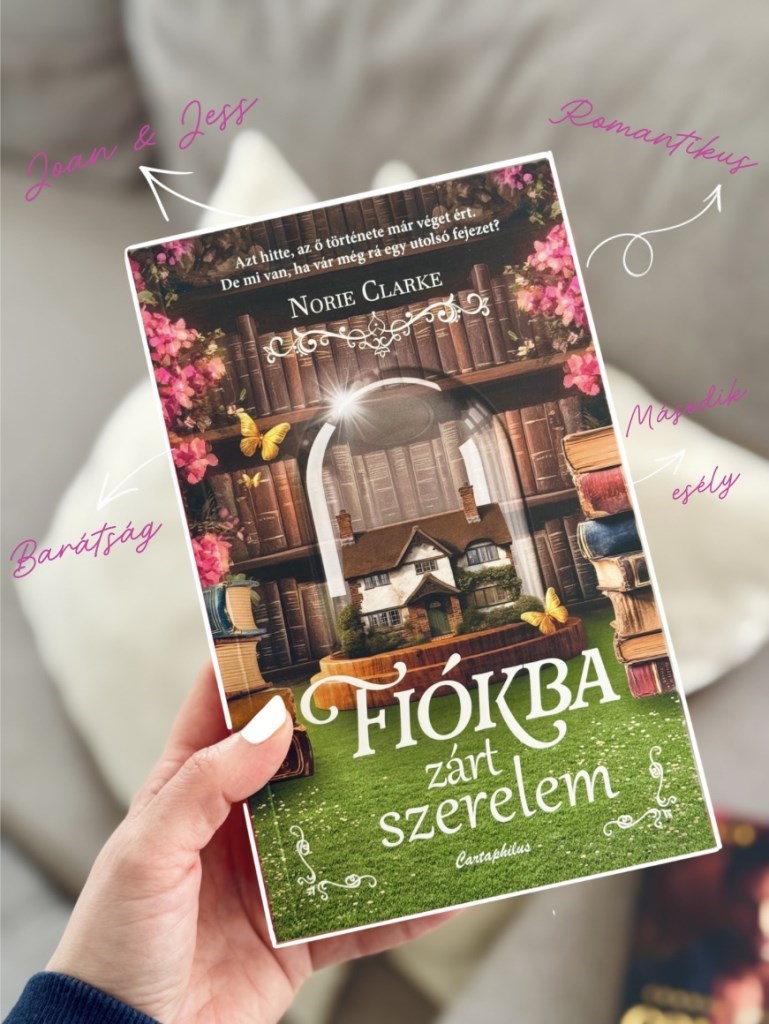 Könyvajánló🩷
Norie Clarke: Fiókba zárt szerelem
Könyvértékelő: 5/4,5⭐️
A könyv hangulata egyszerre melankolikus és reményteli.